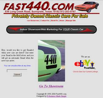 Fast440 Classic Car Sales